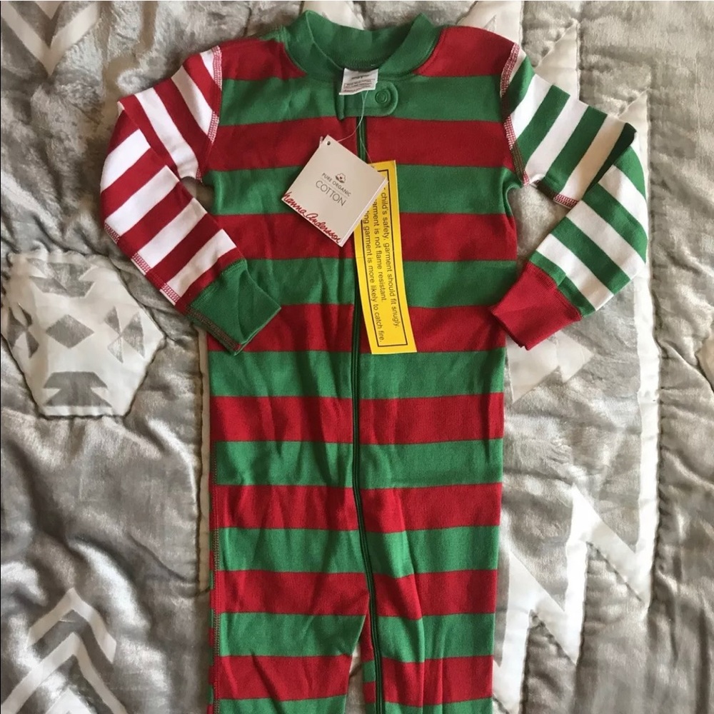 Hanna Andersson 90 3T New NWT Christmas Pajamas
